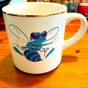 Charlotte Hornets Vintage Coffee Mug Cup Hugo 90s NBA